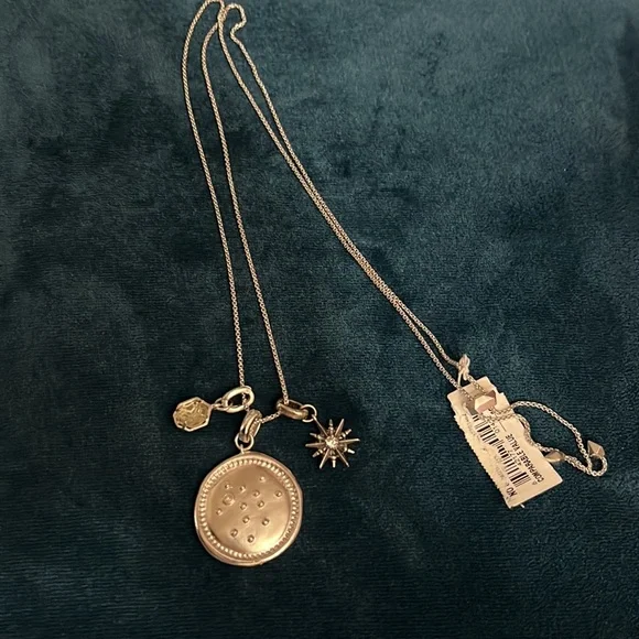 Kendra Scott Rhodium Plated Cancer Charm Necklace - Picture 5 of 8